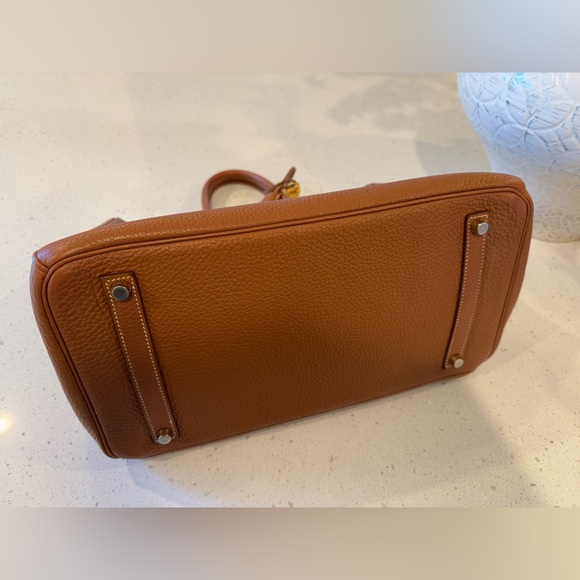 Hermes Birkin 35 Gold w Gold hardware 35 - Picture 13 of 17